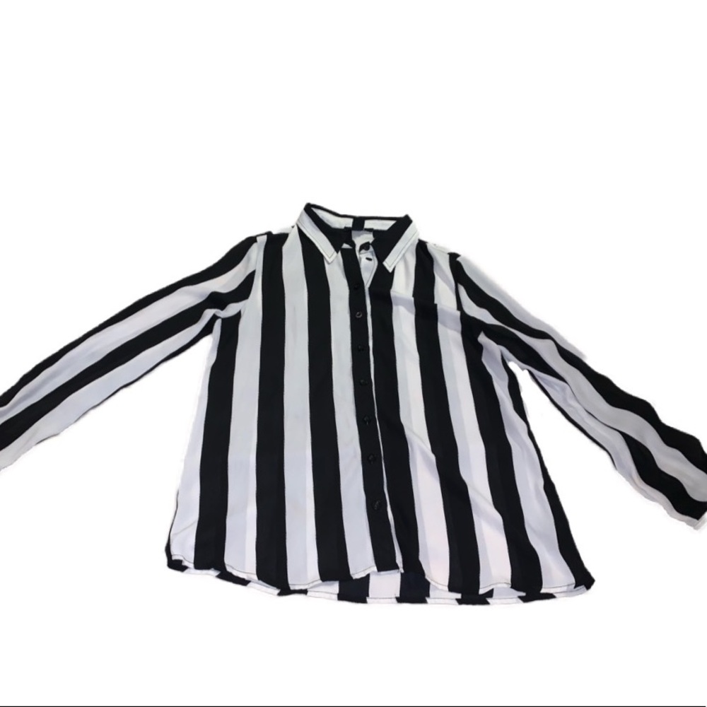 striped blouse